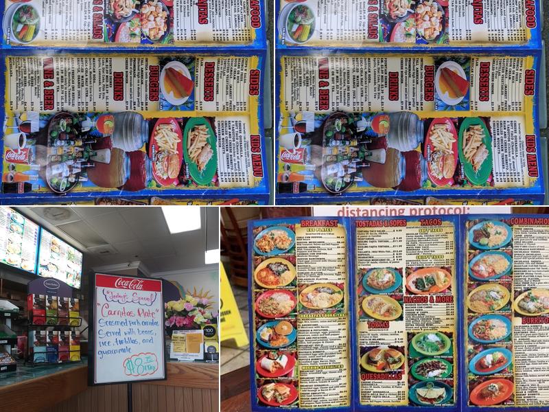 Pepitos Catering & Mexican Food Menu