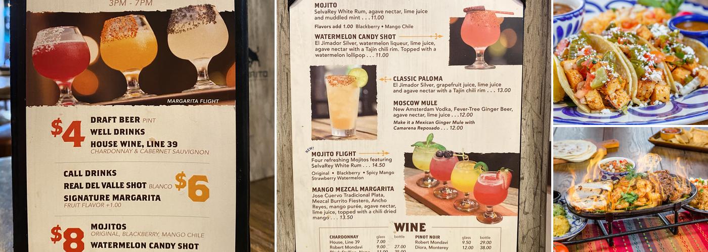 El Torito Menu