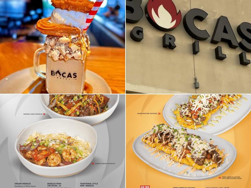 Bocas Grill Kendall Menu