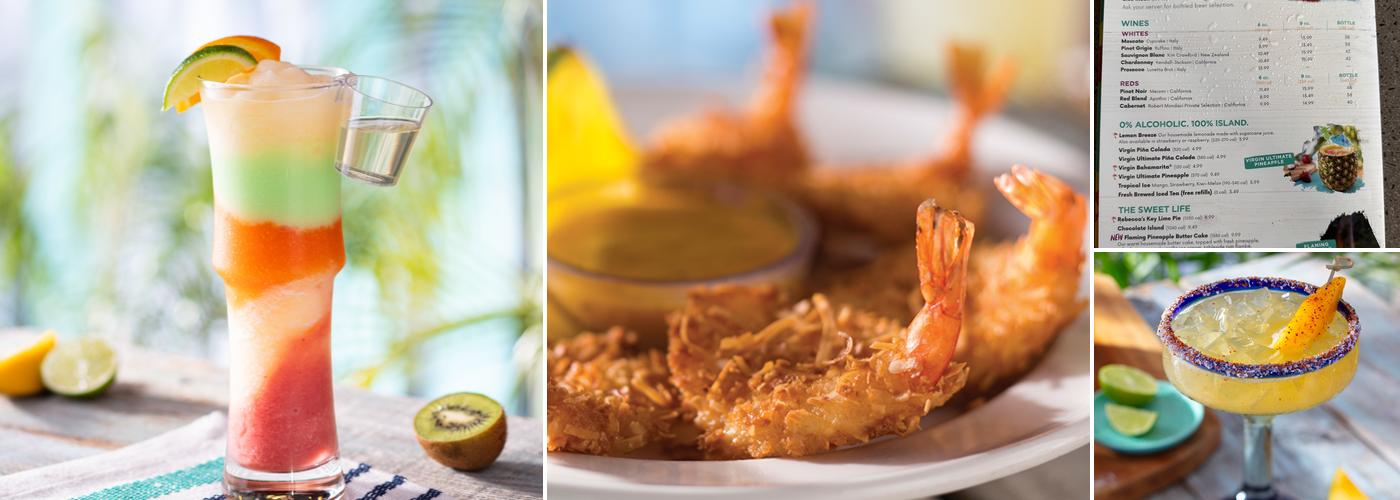 Bahama Breeze Menu