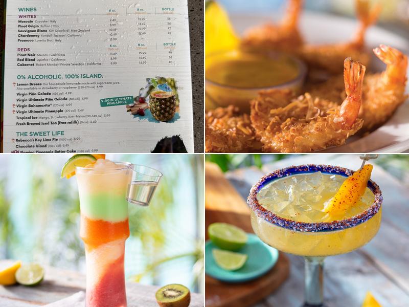 Bahama Breeze Menu