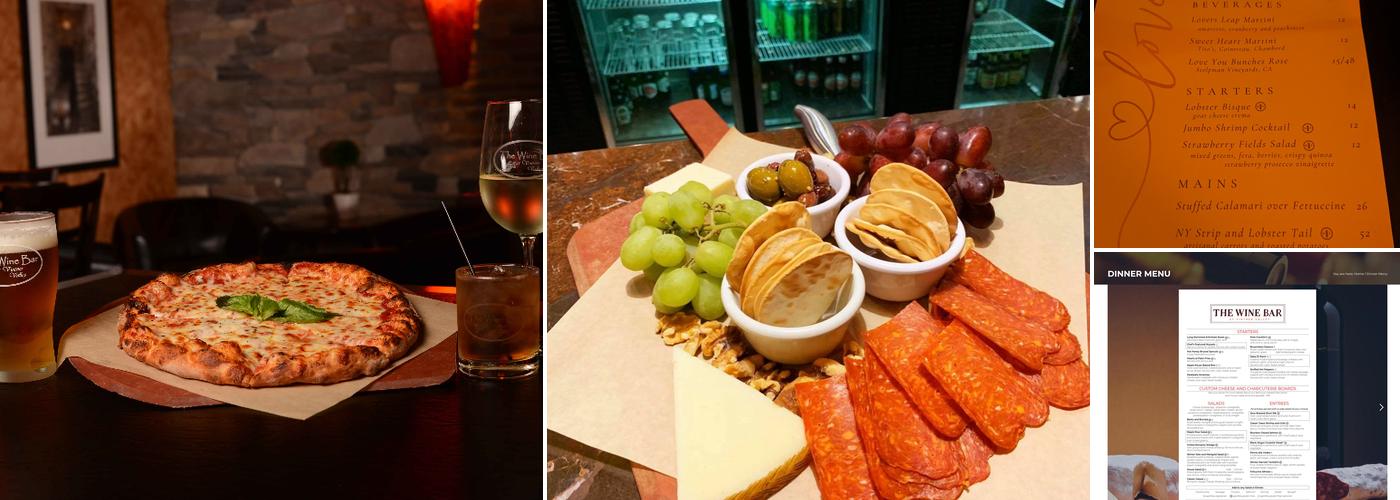 The Wine Bar at Vintner Valley Menu