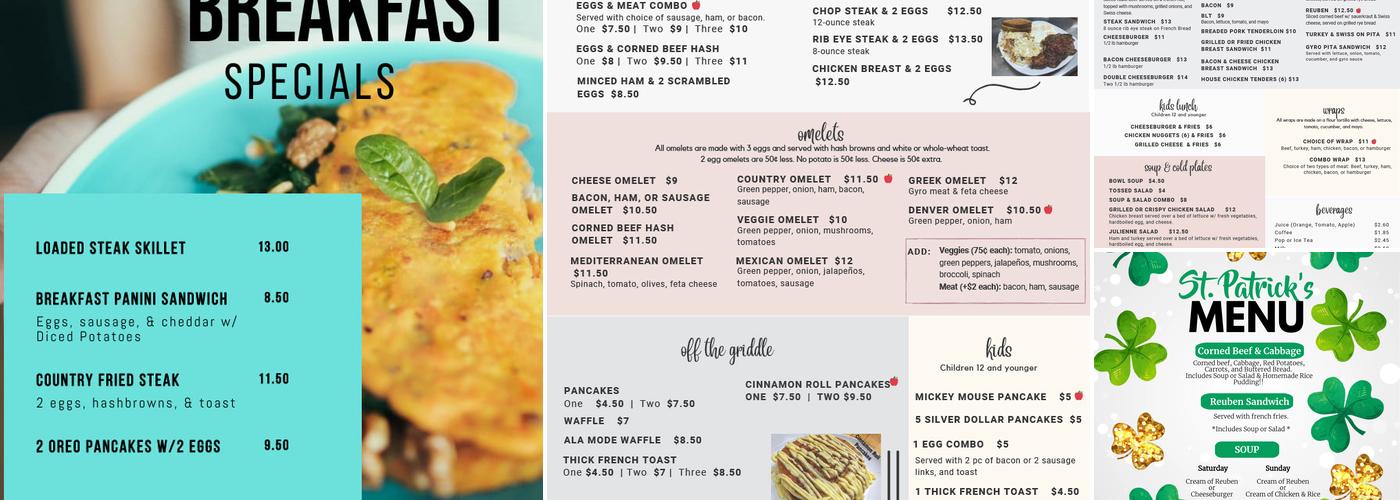 Red Apple Menu