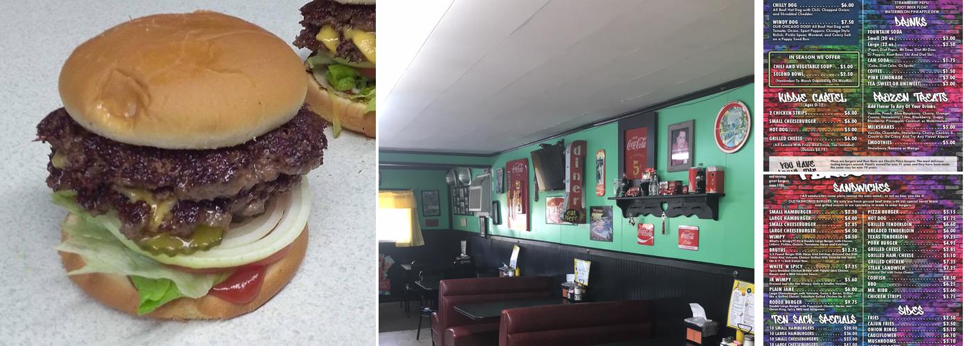 Chucks Place Menu