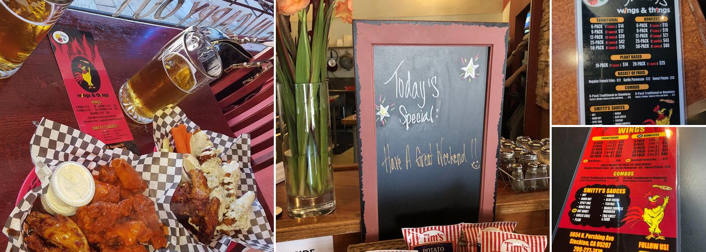 Smitty's Wings & Things Menu