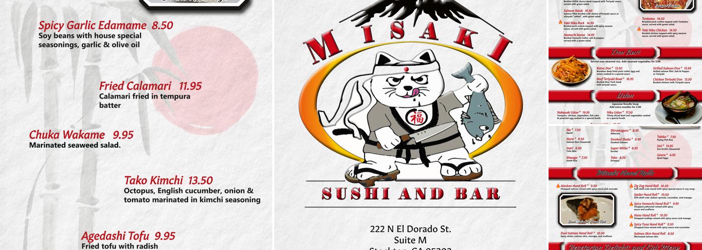 Misaki Sushi & Bar Menu