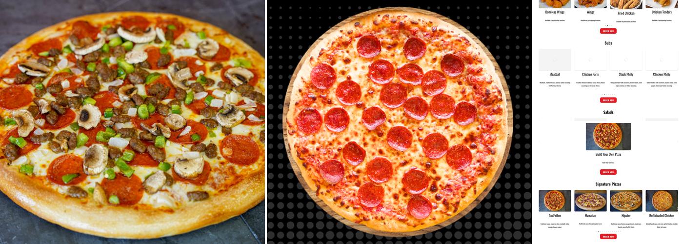 Georgio’s Oven Fresh Pizza Menu