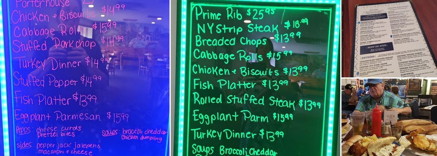 Hugo's Restaurant & Catering Menu