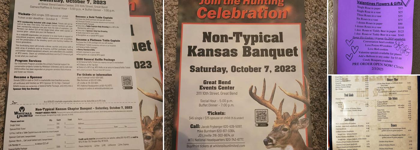 Squeegy's Bar & Grill Menu