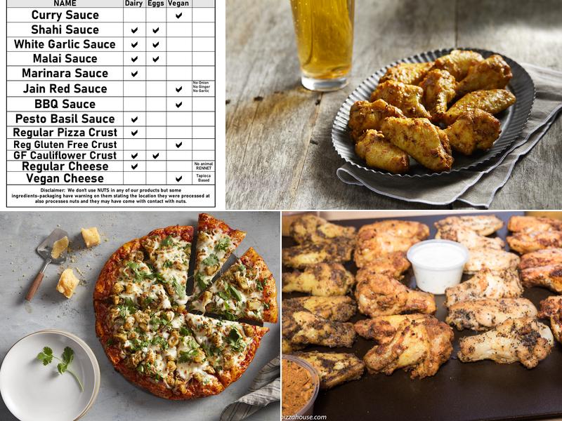 Bombay Pizza House Menu