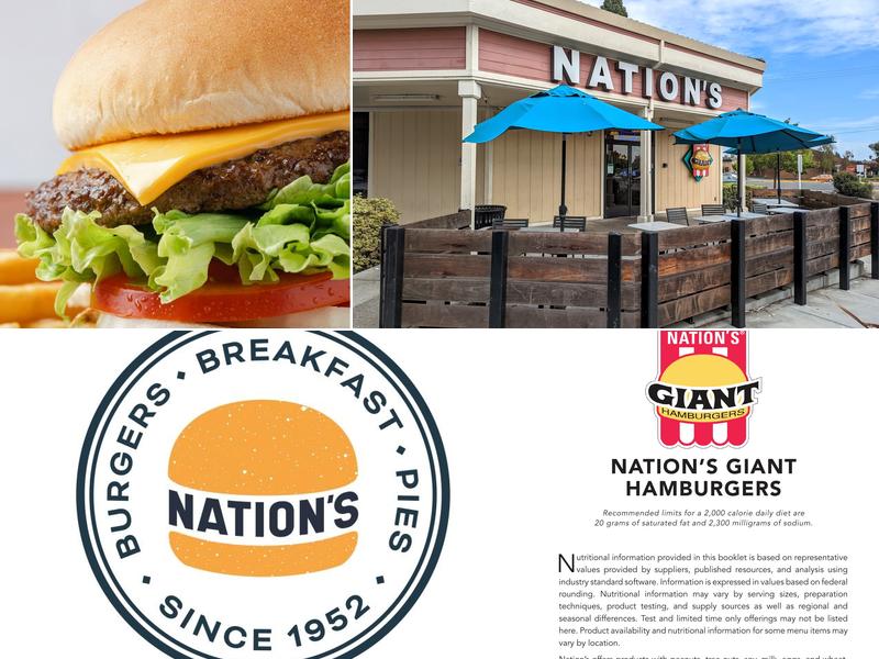 Nation's Giant Hamburgers & Great Pies