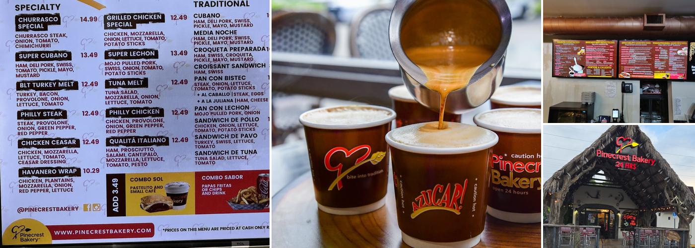 Pinecrest Bakery - Key Largo Menu