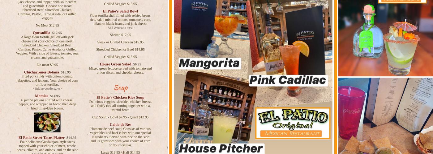 El Patio Original Menu