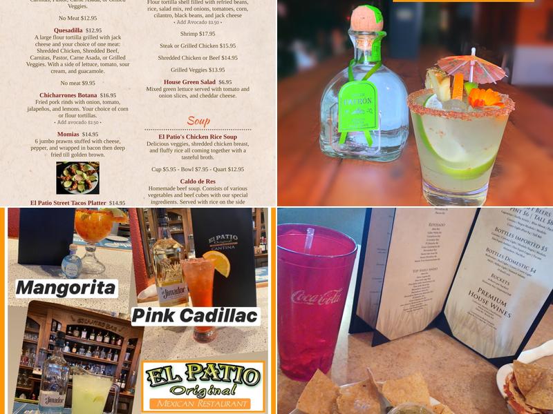 El Patio Original Menu