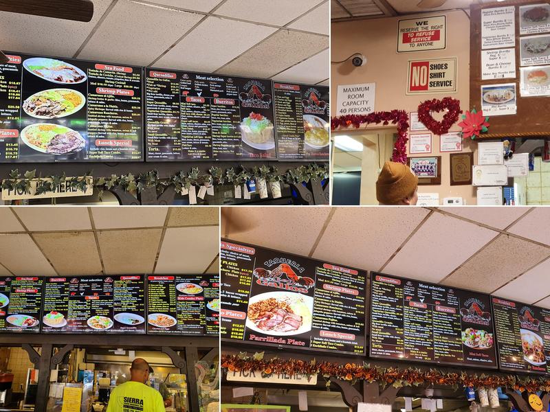 Taqueria Los Gallos Menu