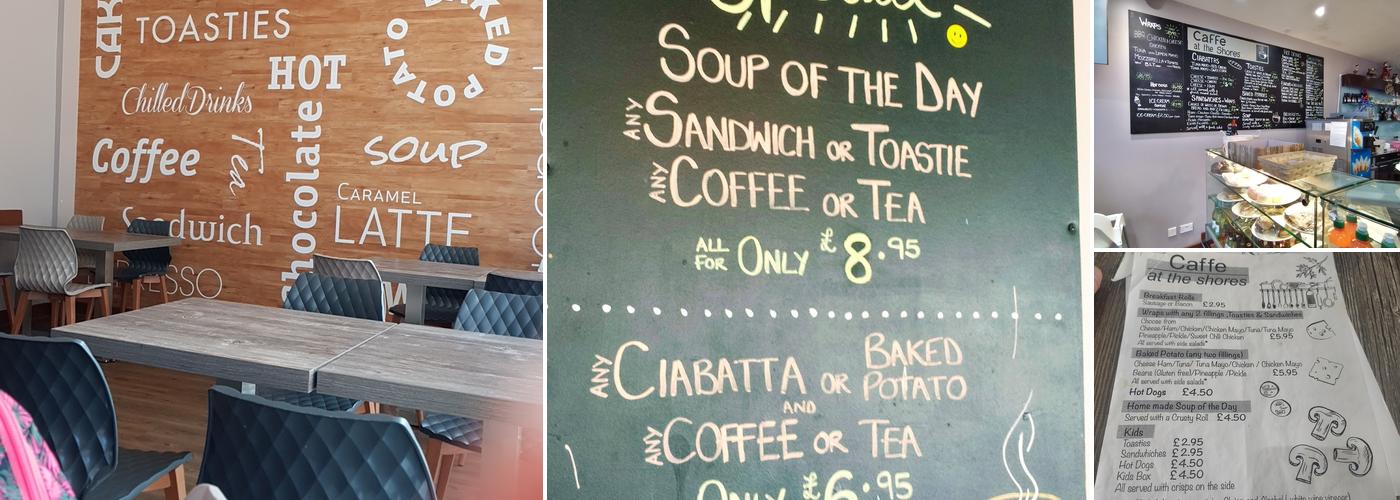 Cafe At The Shores Menu