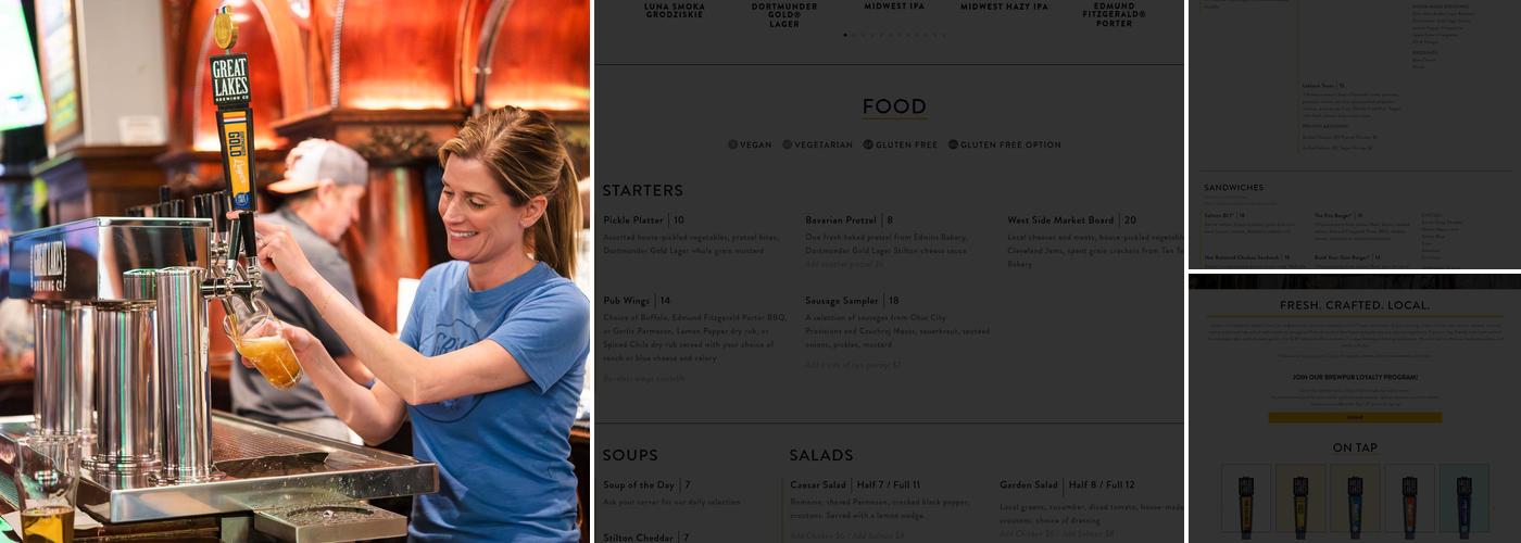 Great Lakes Brewing Company Menu