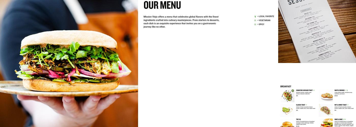 Sessions West Coast Deli Menu