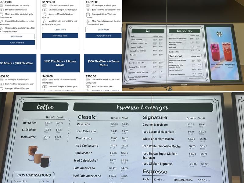 Med Ed Cafe Menu