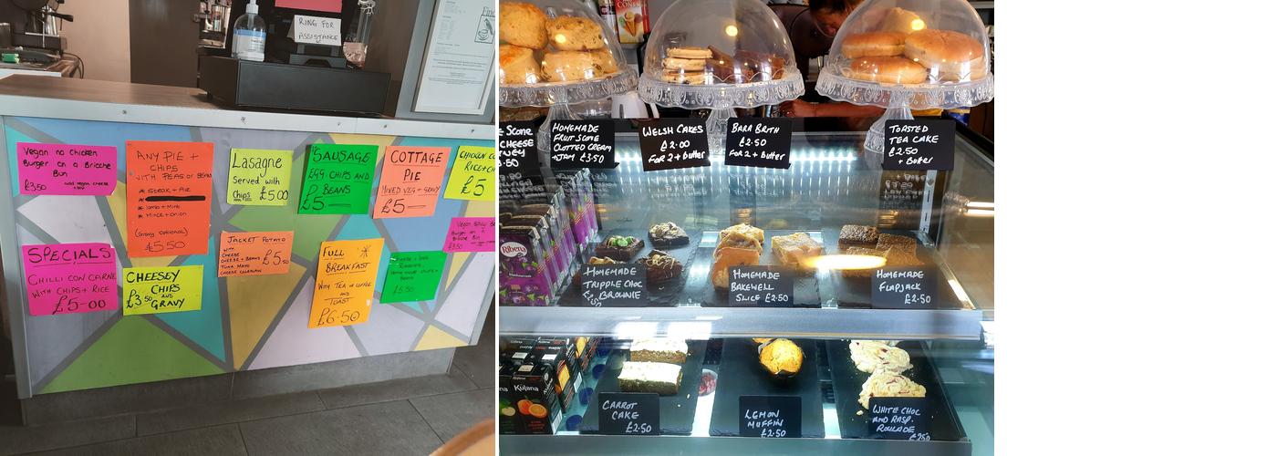 Finch Square Cafe Menu