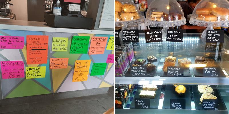 Finch Square Cafe Menu