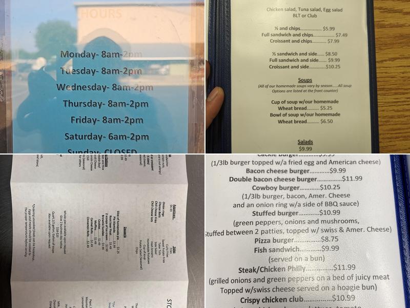 Stone Soup Cafe Menu