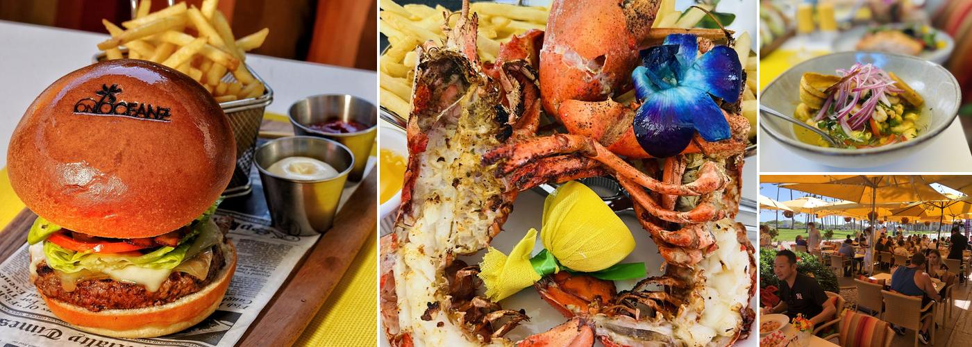 On Ocean 7 Cafe Menu