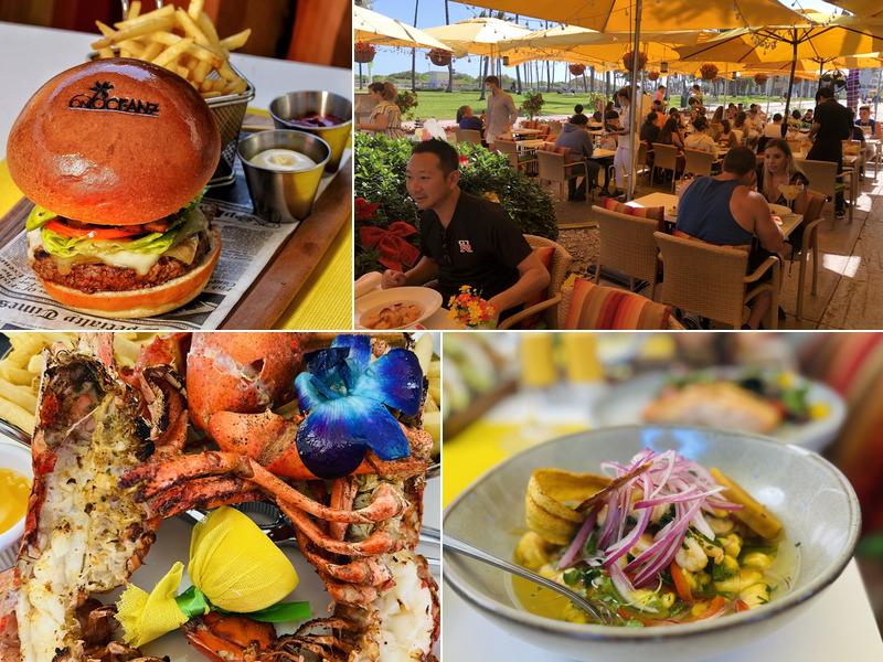 On Ocean 7 Cafe Menu