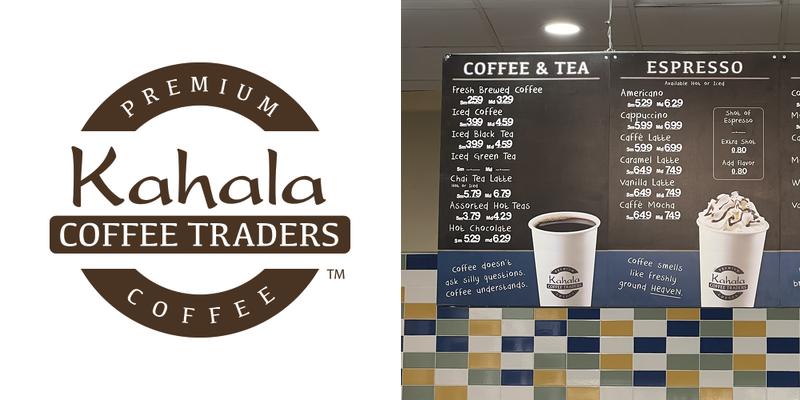 Kahala Coffee Traders Menu