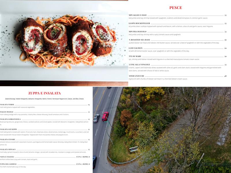 Giuseppe's Ristorante Italiano Menu