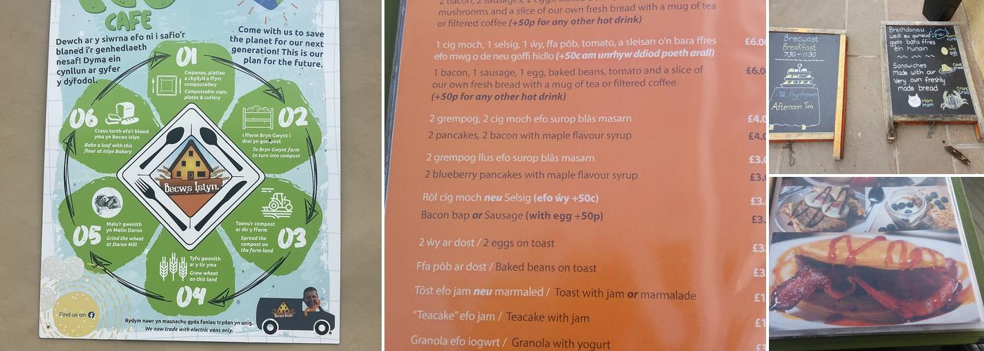 Becws Islyn Bakery Ltd Menu