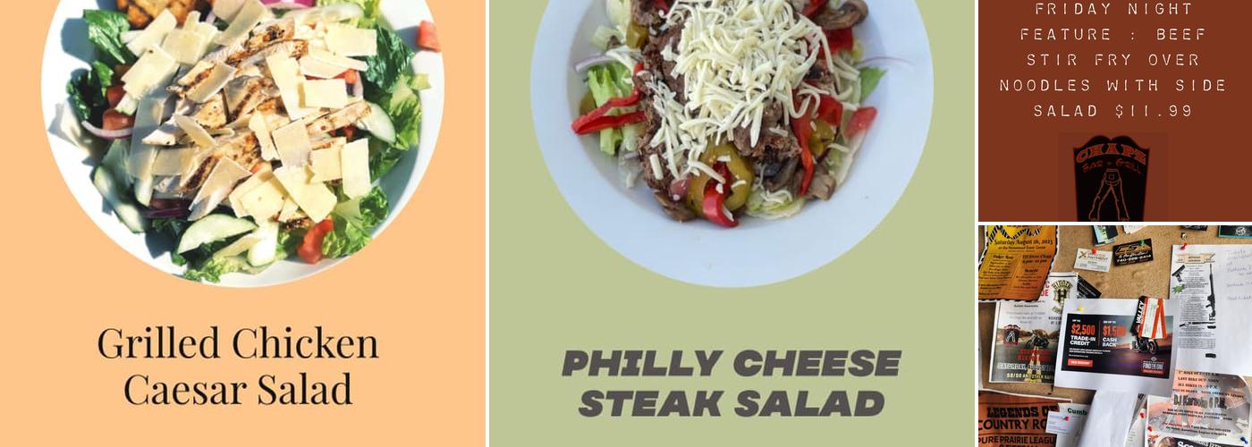 Chapz Bar & Grill Menu