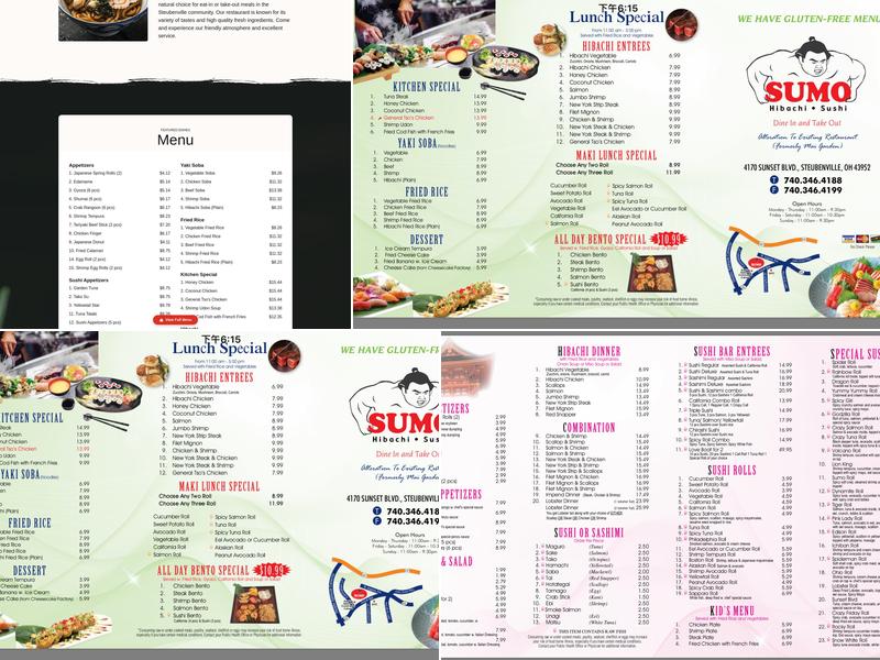Sumo Menu