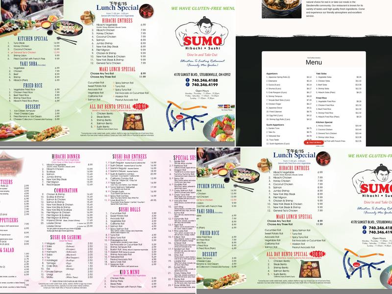 Sumo Menu