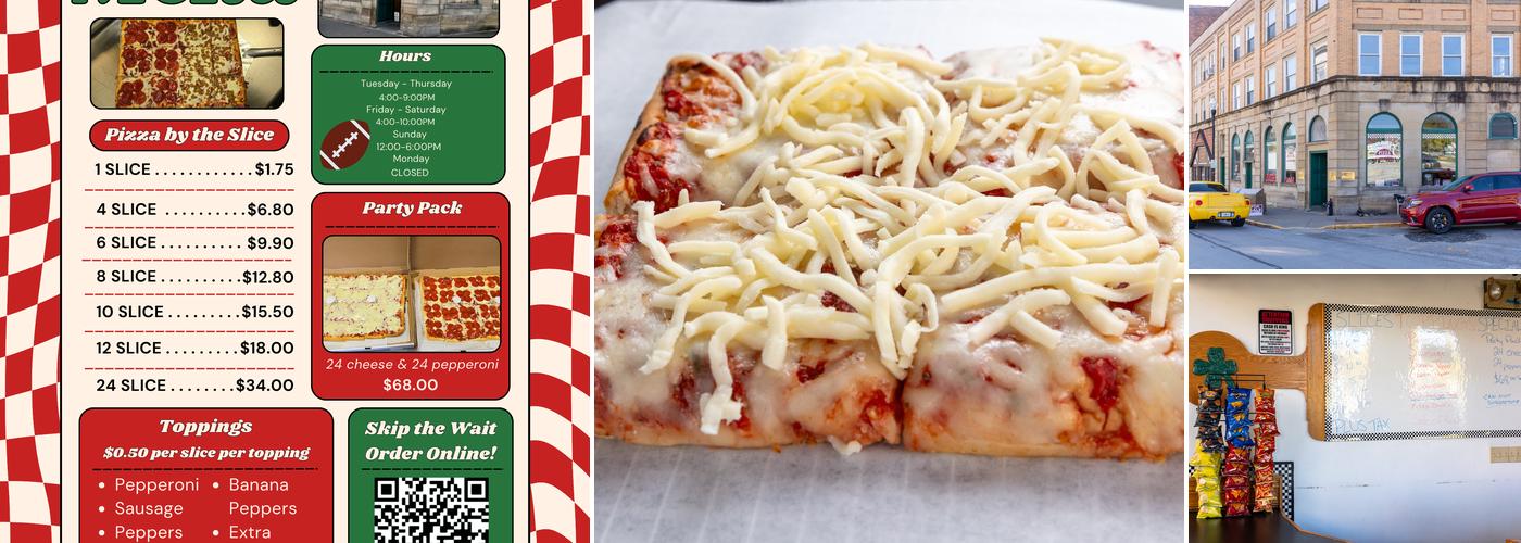 Buzzi’s Pizza Menu