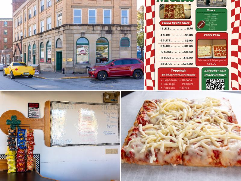 Buzzi’s Pizza Menu