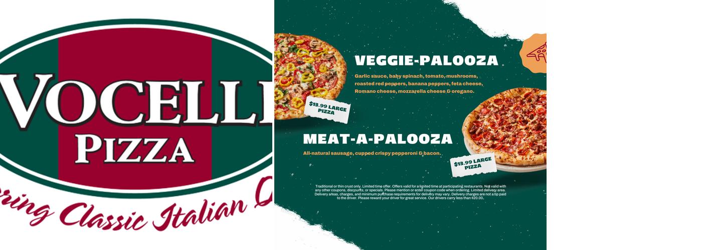 Vocelli Pizza Menu