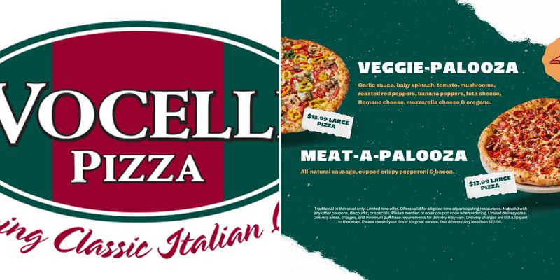 Vocelli Pizza Menu