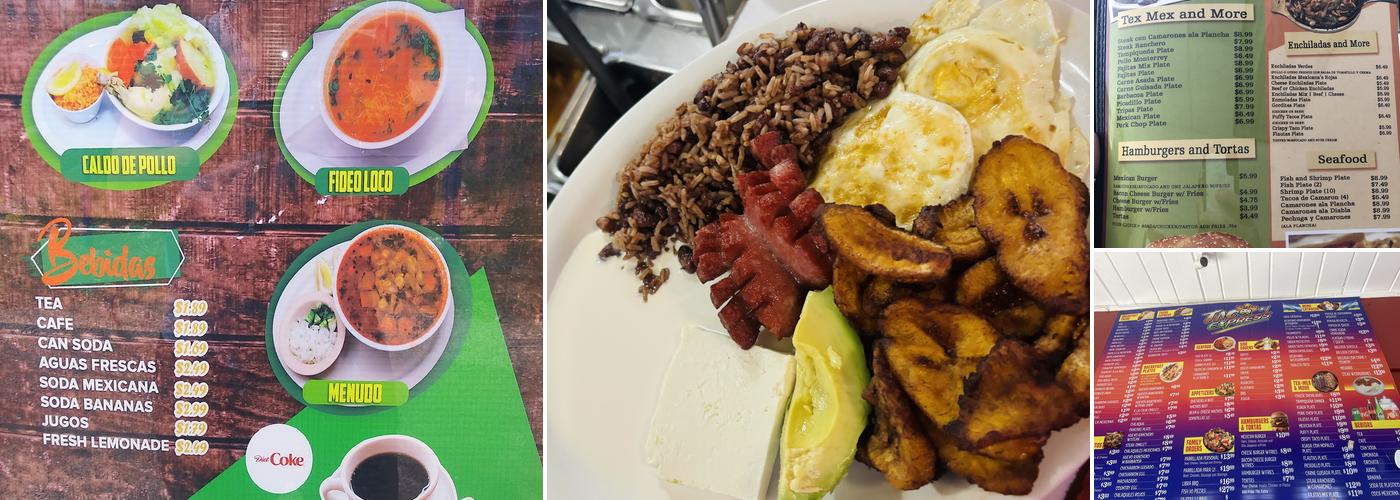 Taco Express Cafe Menu