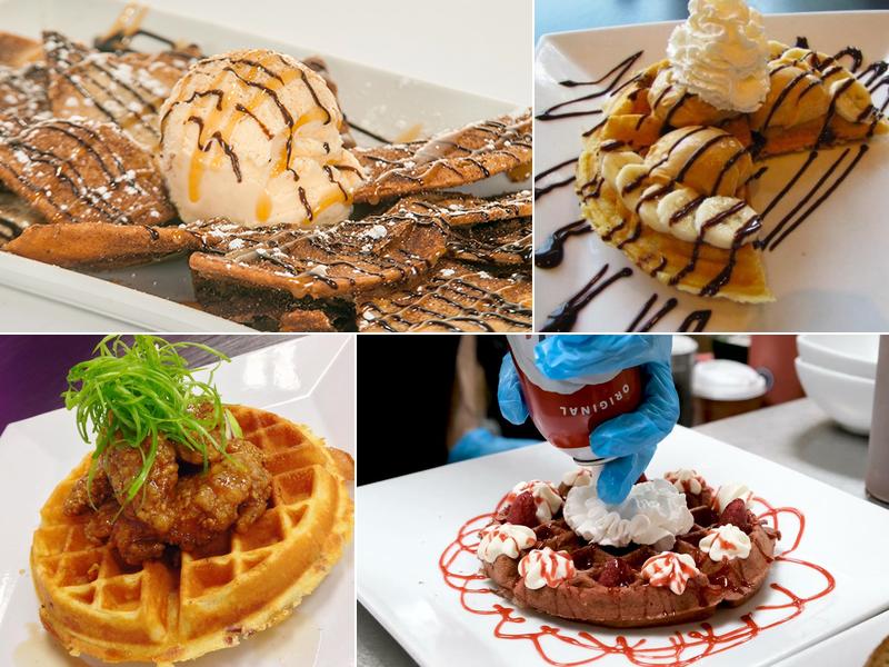 Waffles Incaffeinated Menu