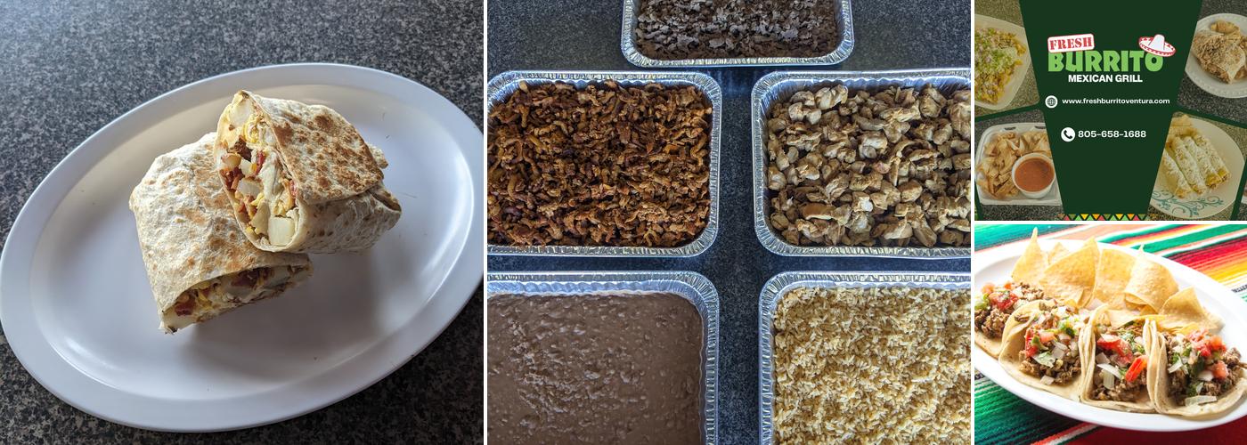 Fresh Burrito Mexican Grill Menu