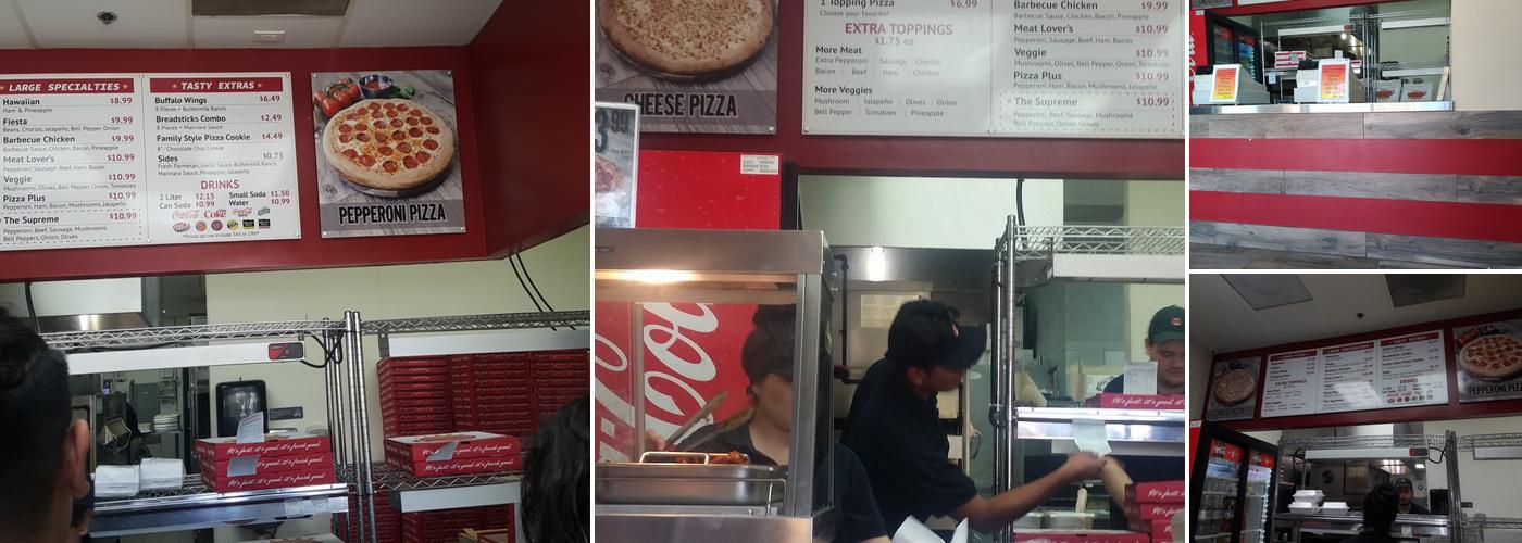 Fast 5 Pizza Menu