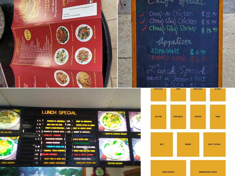 Chen's Kitchen Menu