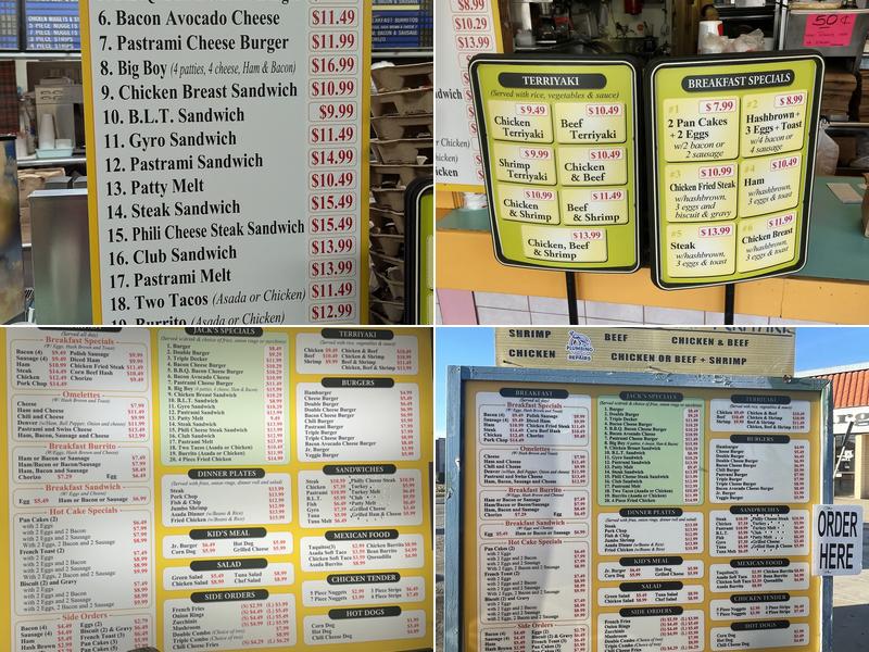Jack's Junior Menu