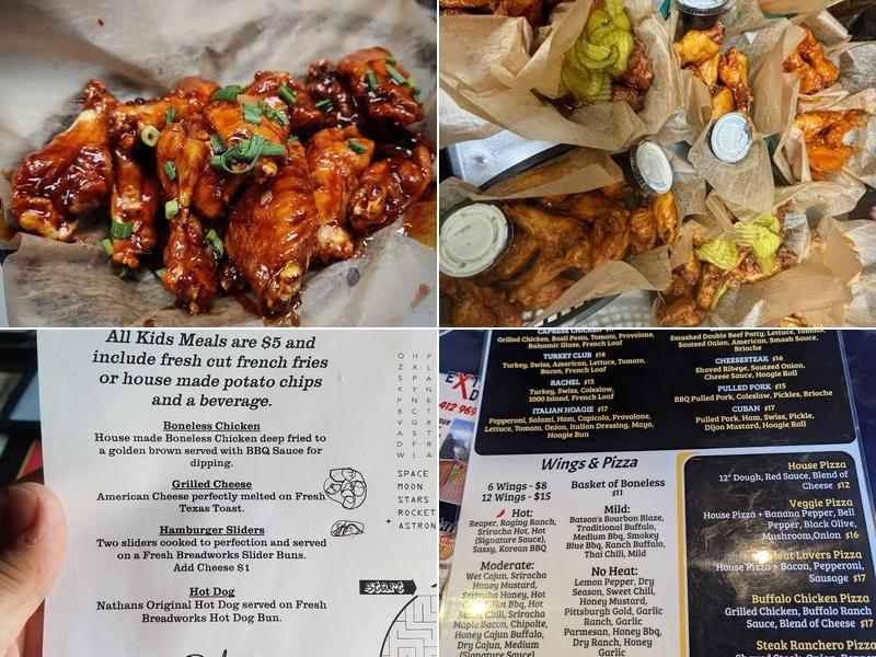 Sidelines Beer House Menu