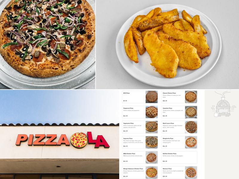 Pizza LA Menu