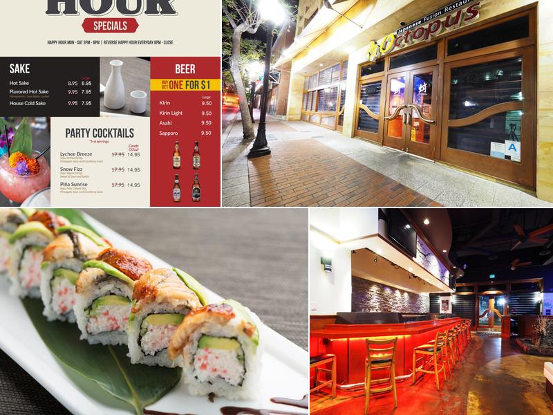 Octopus Japanese Restaurant Menu