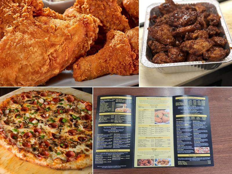 Molly's Pizza and Chicken Menu