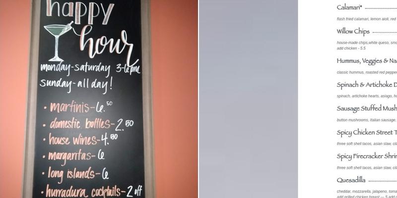 Brewsters Cafe Bistro Pub Menu