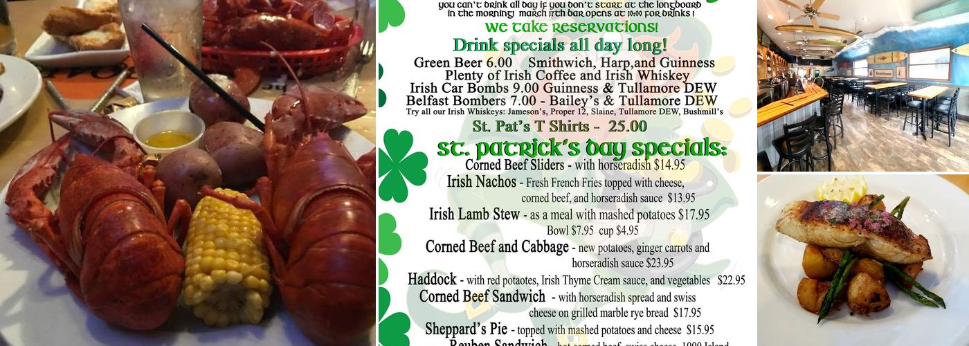 Longboard Restaurant & Pub Menu
